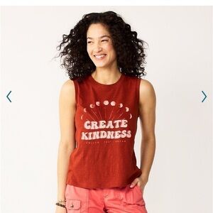 Sonoma graphic tank, create kindness